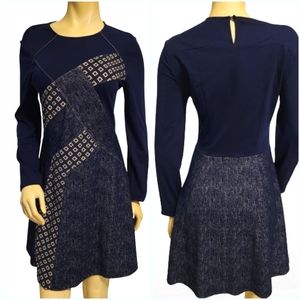 BCBG Maxazria Dress Size M Color Blue